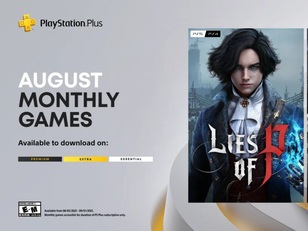 Sony playstation plus august 2025 games