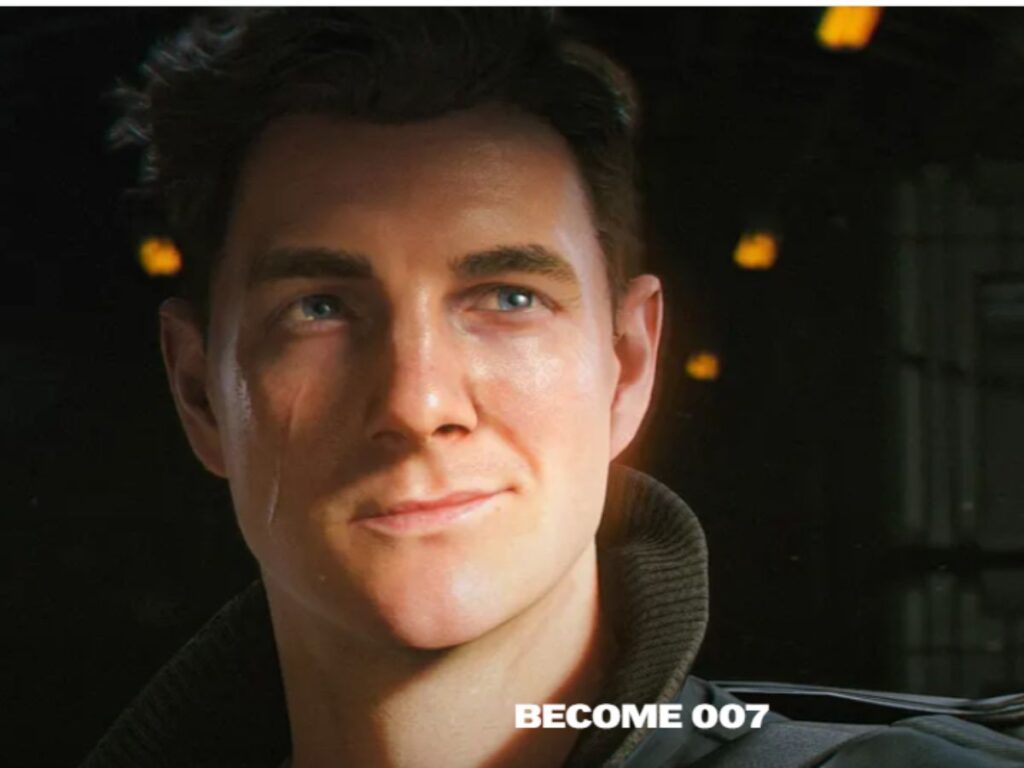 Patrick gibson as James bond in 007: First Light Game